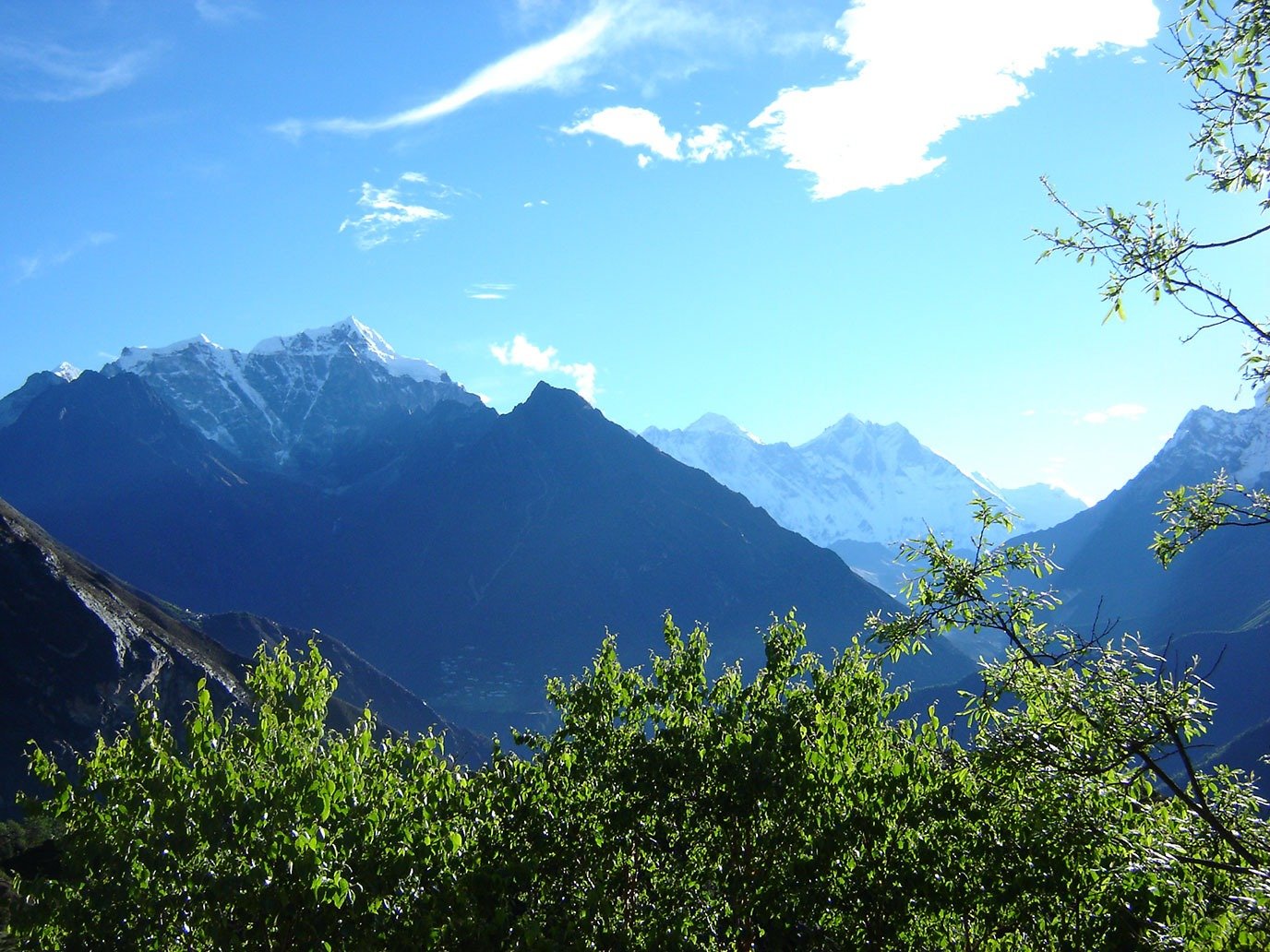 EBC with Kungmala and Island peak