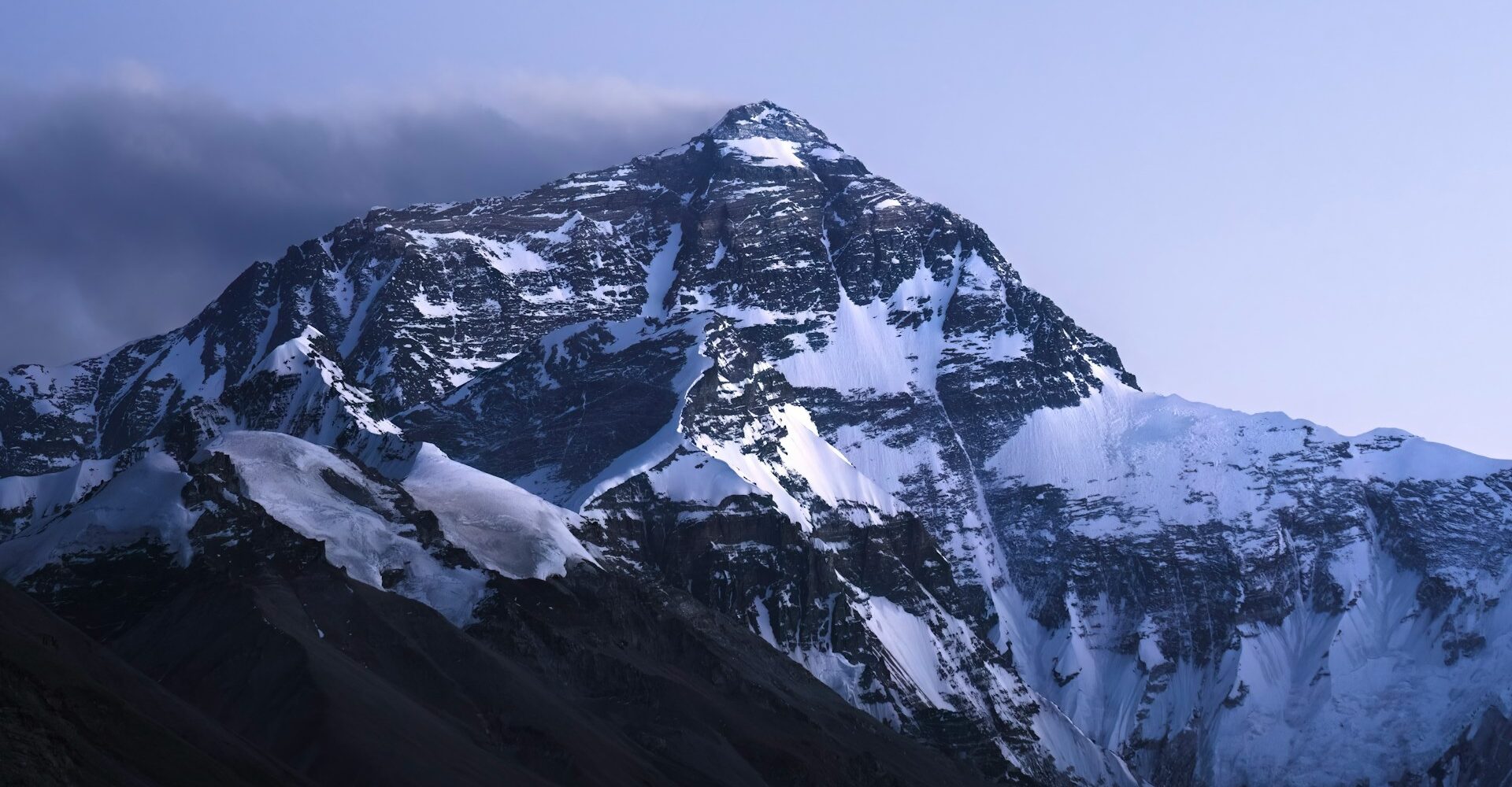 Mt. Everest, the highest mountain of the world