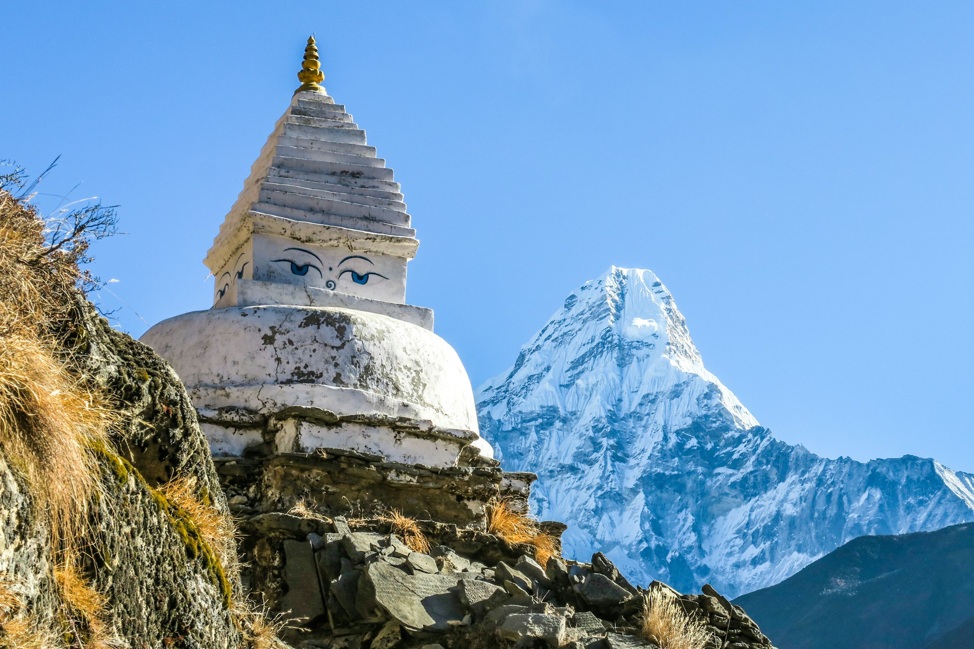 stupa, Namche Bazaar, Nepal