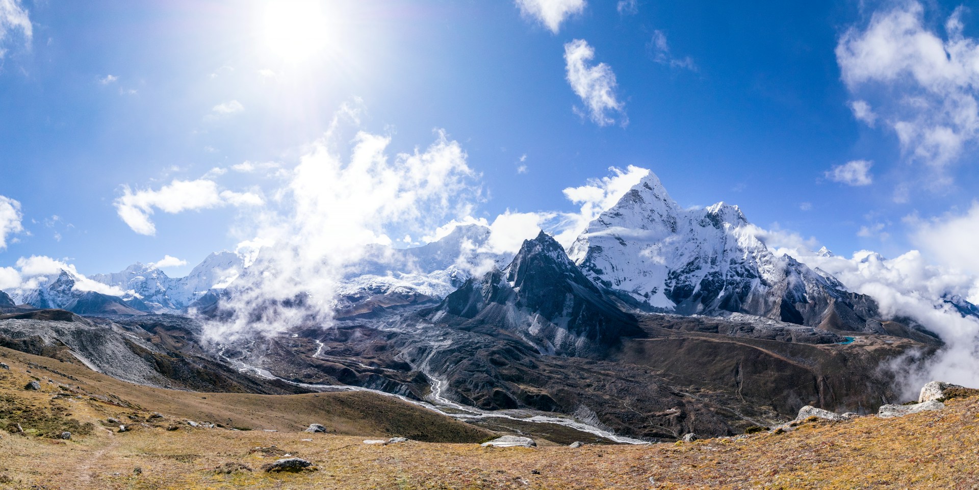 On the way to Everest Base Camp